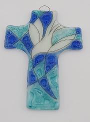 Croix de la Pentecôte en Verre