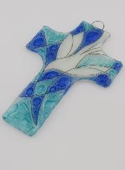 Croix de la Pentecôte en Verre