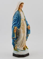 Statue Vierge Marie Miraculeuse Polychromée - 14 cm