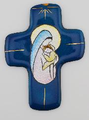 Croix Vierge de la Bonté Emaux du Liban