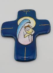 Croix Vierge de la Bonté Emaux du Liban