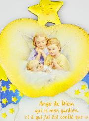 Icône Ange de Dieu en Bois