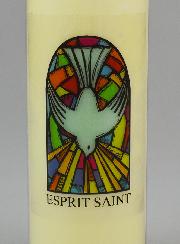Bougie de Neuvaine Esprit Saint - 17.5cm