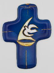 Croix Esprit Saint Luxe Carrée Emaux du Liban
