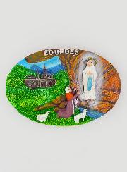 Magnet Souvenir Apparitions de Lourdes