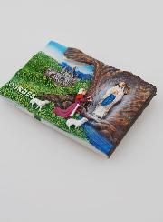 Magnet Vierge de Lourdes et Sainte Bernadette