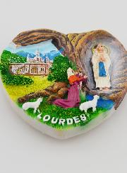 Magnet Coeur de Lourdes