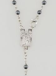 Chapelet Noir Collier de Lourdes