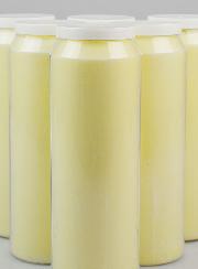 Lot de 6 Bougies de Neuvaine Blanche