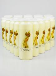 Lot de 20 Bougies de Neuvaine Notre Dame de Fatima