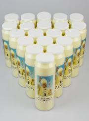 Lot de 20 Bougies de Neuvaine à Saint Jean-Paul 2