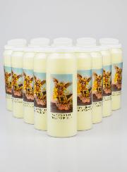 Lot de 20 Bougies de Neuvaine Saint Michel Archange