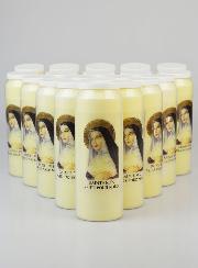 Lot de 20 Bougies de Neuvaine Sainte Rita