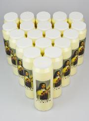 Lot de 20 Bougies de Neuvaine Sainte Thérèse