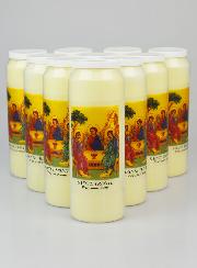 Lot de 10 Bougies de Neuvaine à la Sainte Trinité