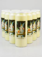 Lot de 10 Bougies de Neuvaine Ange-Gardien