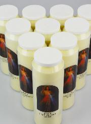 Lot de 10 Bougies Neuvaine Christ Miséricordieux