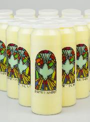 Lot de 20 Bougies de Neuvaine à l'Esprit Saint