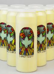 Lot de 10 Bougies de Neuvaine Esprit Saint