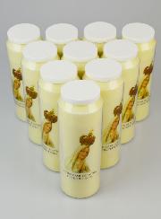 Lot de 10 Bougies de Neuvaine Notre Dame de Fatima