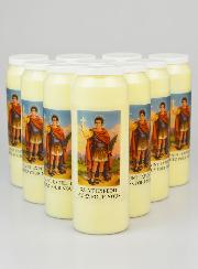 Lot de 10 Bougies de Neuvaine Saint Expedit