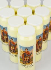 Lot de 10 Bougies de Neuvaine Saint Expedit