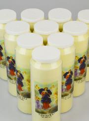 Lot de 10 Bougies de Neuvaine Marie qui Défait les Noeuds
