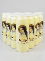Lot de 10 Bougies de Neuvaine Sainte Rita