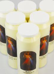 Lot de 6 Bougies Neuvaine à la Miséricorde de Jésus-Christ