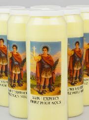 Lot de 6 Bougies de Neuvaine Saint Expédit