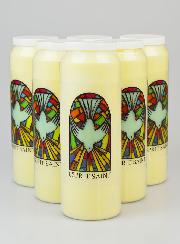 Lot de 6 Bougies de Neuvaine à l'Esprit Saint