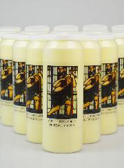 Lot de 20 Bougies de Neuvaine à Saint Christophe