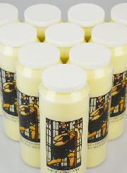 Lot de 10 Bougies de Neuvaine à Saint Christophe