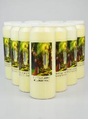 10 Bougies de Neuvaine Apparitions de Lourdes