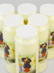 Lot de 6 Bougies de Neuvaine Marie qui Défait les Noeuds