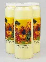 Lot de 3 Bougies de Neuvaine à la Sainte Trinité