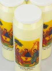 Lot de 3 Bougies de Neuvaine à la Sainte Trinité