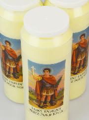 Lot de 3 Bougies de Neuvaine Saint Expédit