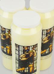 Lot de 3 Bougies de Neuvaine à Saint Christophe
