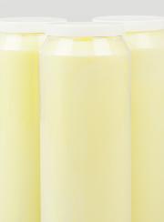 Lot de 3 Bougies de Neuvaine Blanche