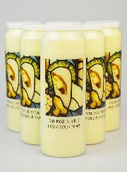 Lot de 6 Bougies de Neuvaine à la Vierge Marie