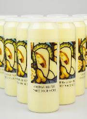 Lot de 10 Bougies de Neuvaine à la Vierge Marie