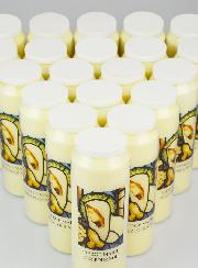 Lot de 20 Bougies de Neuvaine à la Vierge Marie