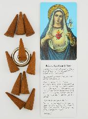 Encens Sacré Coeur de Marie en Cones