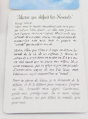 Encens Vierge Marie qui défait les Noeuds en Cones