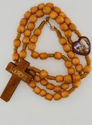 Chapelet Collier en Bois