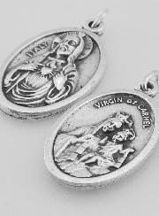 Médaille Religieuse Sacré Coeur de Jésus Argentée