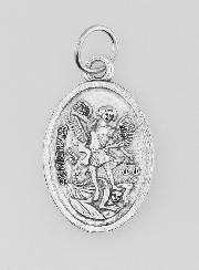 Médaille Religieuse Ange Gardien Argentée