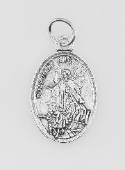 Médaille Religieuse Ange Gardien Argentée