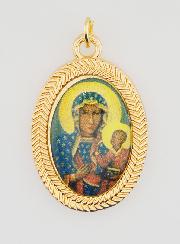 Médaille Religieuse la Vierge Noire de Czestochowa